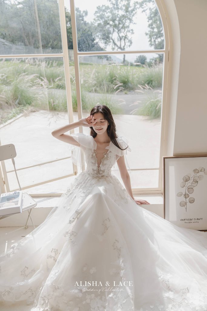Incredible Two-Piece Wedding Dress